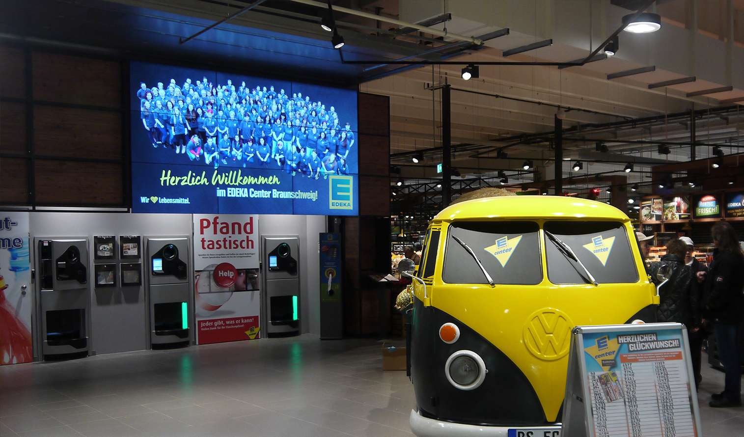 EDEKA Digital Signage